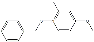 4-Methoxy-2-methyl-1-(benzyloxy)pyridinium Struktur