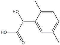 2,5-Dimethyl-L-mandelic acid Struktur