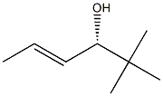 [S,(-)]-2,2-Dimethyl-4-hexen-3-ol Struktur