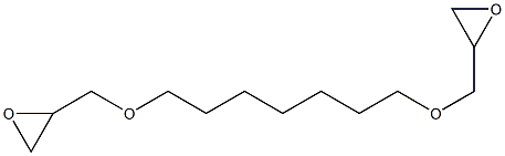 1,7-Bis(glycidyloxy)heptane Struktur