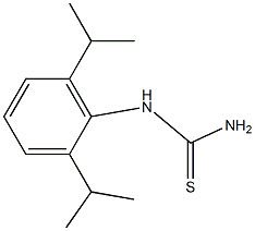 N-(2,6-Diisopropylphenyl)thiourea Struktur