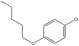 1-(Pentyloxy)-4-chlorobenzene Struktur