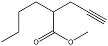 1-Octyne-4-carboxylic acid methyl ester Struktur