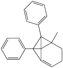 2-Methyl-1,8-diphenyltricyclo[4.2.0.02,8]oct-5-ene Struktur