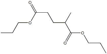 2-Methylglutaric acid dipropyl ester Struktur