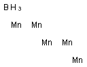 Pentamanganese boron Struktur