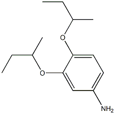 3,4-Di(sec-butyloxy)aniline Struktur