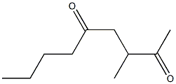 3-Methylnonane-2,5-dione Struktur