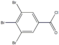 3,4,5-Tribromobenzoic acid chloride Struktur