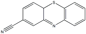 4aH-Phenothiazine-2-carbonitrile Struktur