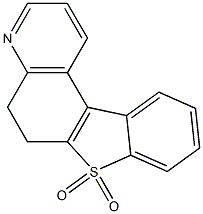 5,6-Dihydro[1]benzothieno[3,2-f]quinoline 7,7-dioxide Struktur