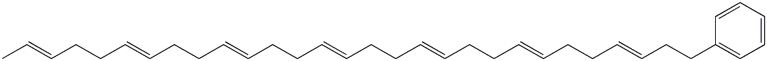 29-Phenyl-2,6,10,14,18,22,26-nonacosaheptaene Struktur