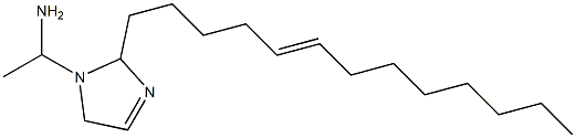 1-(1-Aminoethyl)-2-(5-tridecenyl)-3-imidazoline Struktur