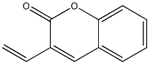 3-Ethenyl-2H-1-benzopyran-2-one Struktur