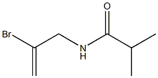 N-(2-Bromoallyl)isobutyramide Struktur