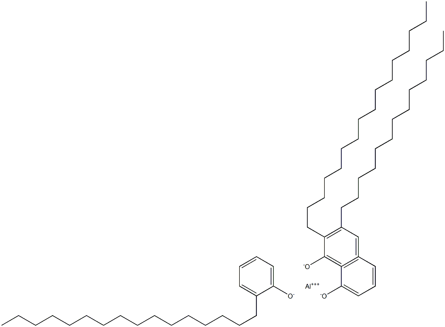 Aluminum tri(2-hexadecylphenolate) Struktur