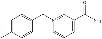 1-(4-Methylbenzyl)pyridinium-3-carboxamide Struktur