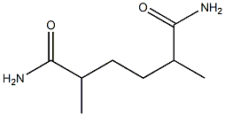 2,5-Dimethyladipamide Struktur