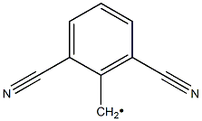 2,6-Dicyanobenzyl radical Struktur