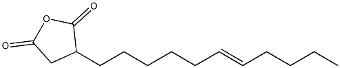 2-(6-Undecenyl)succinic anhydride Struktur