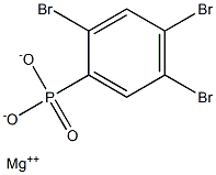 2,4,5-Tribromophenylphosphonic acid magnesium salt Struktur