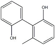 6-Methyl-1,1'-biphenyl-2,2'-diol Struktur