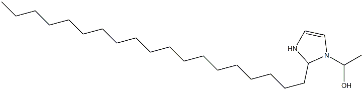 1-(1-Hydroxyethyl)-2-nonadecyl-4-imidazoline Struktur