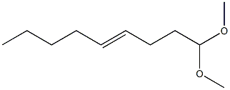 4-Nonenal dimethyl acetal Struktur