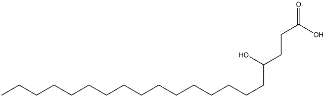 4-Hydroxyicosanoic acid Struktur