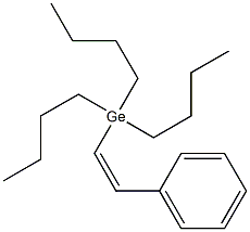 [(Z)-Styryl]tributylgermane Struktur