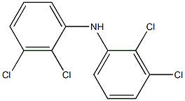 Bis(2,3-dichlorophenyl)amine Struktur