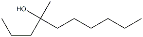 4-Methyldecane-4-ol Struktur