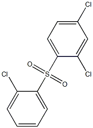 2,4-Dichlorophenyl 2-chlorophenyl sulfone Struktur