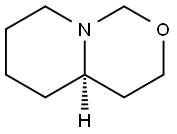 (4aR,9S)-Hexahydro-3H-pyrido[1,2-c][1,3]oxazine Struktur