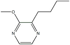 3-Butyl-2-methoxypyrazine Struktur