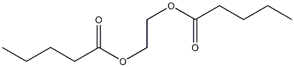 Divaleric acid 1,2-ethanediyl ester Struktur