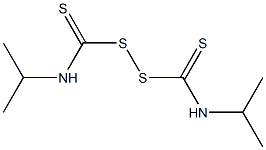 N,N'-Di(isopropyl)thiuram disulfide Struktur