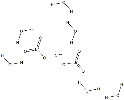 Nickel dibromate hexahydrate Struktur