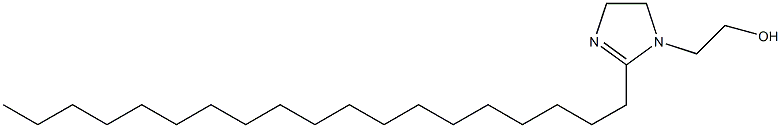 1-(2-Hydroxyethyl)-2-nonadecyl-2-imidazoline Struktur