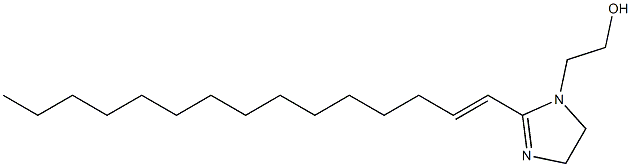 2-(1-Pentadecenyl)-2-imidazoline-1-ethanol Struktur