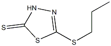 5-(Propylthio)-1,3,4-thiadiazole-2(3H)-thione Struktur