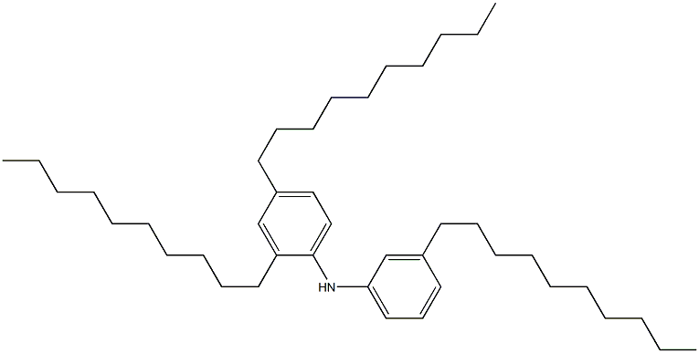 3,2',4'-Trisdecyl[iminobisbenzene] Struktur