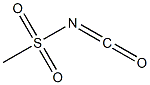 Methylsulfonyl isocyanate Struktur