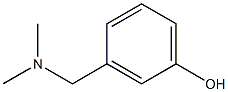 3-(N,N-Dimethylaminomethyl)phenol Struktur