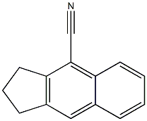 2,3-Dihydro-1H-benz[f]indene-4-carbonitrile Struktur