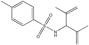 N-(1-Isopropenyl-2-methylenepropyl)-4-methylbenzenesulfonamide Struktur