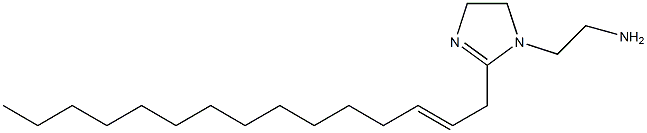 1-(2-Aminoethyl)-2-(2-pentadecenyl)-2-imidazoline Struktur