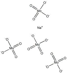 Sodium tetramolybdate Struktur