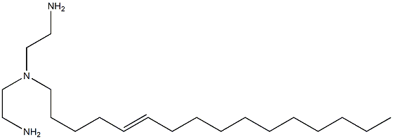 N,N-Bis(2-aminoethyl)-5-hexadecen-1-amine Struktur