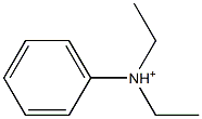 N,N-Diethylanilinium Struktur